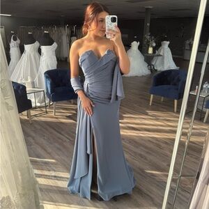 Marsoni Strapless Evening Gown MV1304